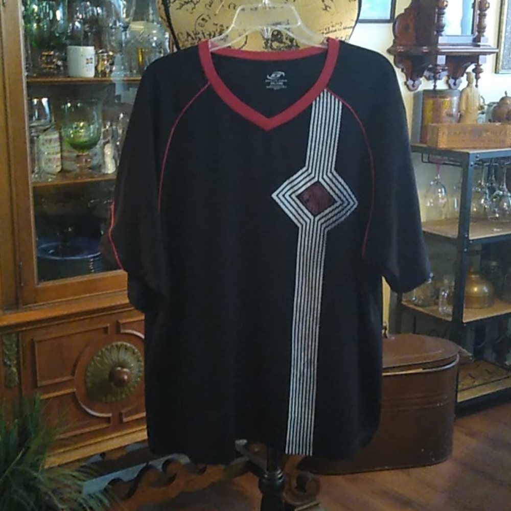 Mens Simply for Sports XXL black shirt .